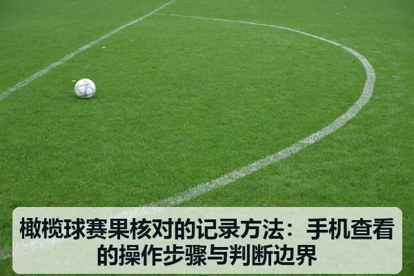橄榄球赛果核对的记录方法：手机查看的操作步骤与判断边界